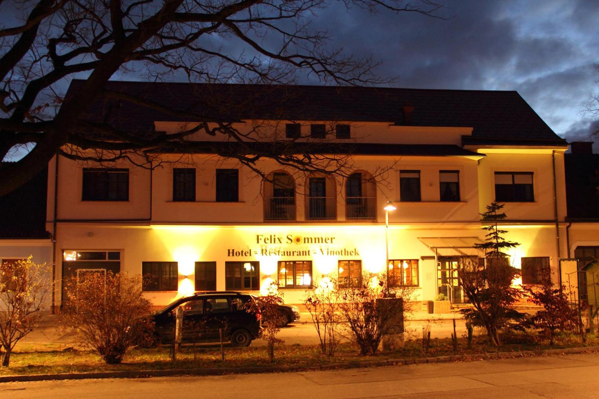 Hotel-Restaurant-Vinothek Felix Sommer Auersthal 外观 照片